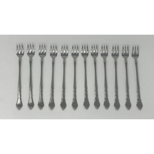 Oneida Satinique Set of 12 Seafood Forks